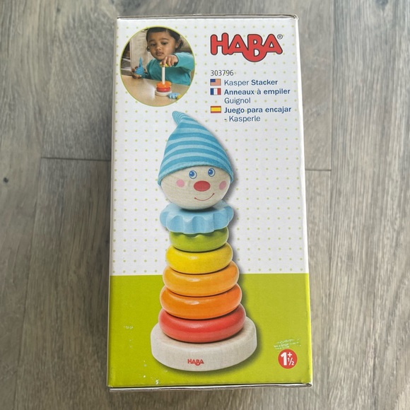 HABA Kasper Stacking Toy - Picture 3 of 4